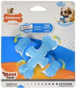 Nylabone Flexi Voor Honden Puppy Teething X Bone Beef Tot 11 Kg 20 Nylabone Flexi Voor Honden Puppy Teething X Bone Beef Tot 11 Kg -Hondenserie Winkel 1017x1200 2