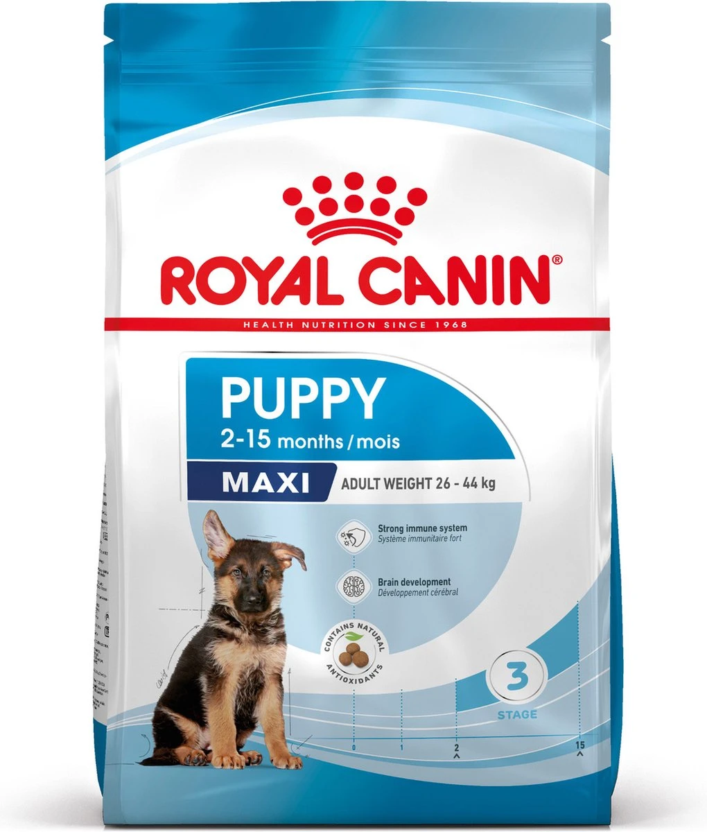 Royal Canin Maxi Puppy 4 KG 20 Royal Canin Maxi Puppy 4 KG - Afbeelding 18