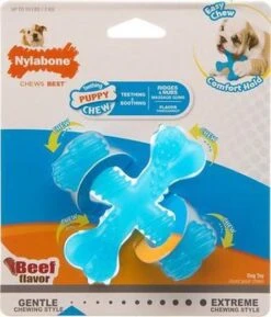 Nylabone Flexi Voor Honden Puppy Teething X Bone Beef Tot 11 Kg 21 Nylabone Flexi Voor Honden Puppy Teething X Bone Beef Tot 11 Kg -Hondenserie Winkel 1025x1200 1