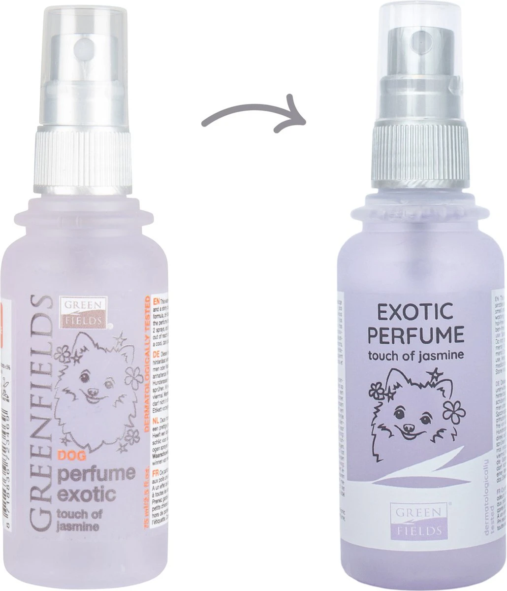 Hondenparfum Spray In 4 Geuren - Greenfields - Alchoholvrije En PH Neutrale Formule Tegen Onaangename Geurtjes - 50ml - Exotic 19 Hondenparfum Spray In 4 Geuren - Greenfields - Alchoholvrije En PH Neutrale Formule Tegen Onaangename Geurtjes - 50ml - Exotic - Afbeelding 17