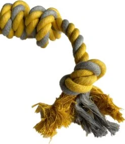 BoDutch Flostouw Hond - Hondenspeelgoed - Trektouw Hond - Hondentouw - Flostouw Hond - 60 Cm - Apporteerspeelgoed - Geel/Grijs 13 BoDutch Flostouw Hond - Hondenspeelgoed - Trektouw Hond - Hondentouw - Flostouw Hond - 60 Cm - Apporteerspeelgoed - Geel/Grijs -Hondenserie Winkel 1035x1200