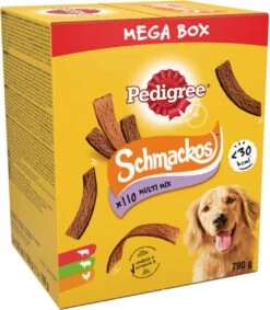 Pedigree Schmackos Megabox Hondensnacks - 110 Stuks -Hondenserie Winkel 1046x1200