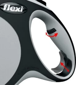 Flexi New Comfort - Hondenriem - Koord - Grijs - M - 8M 18 Flexi New Comfort - Hondenriem - Koord - Grijs - M - 8M -Hondenserie Winkel 1074x1200 3