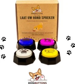 Merkloos Dogbuttons® – PETIFY PREMIUM Praatknoppen - 4stuks – Praatknop – Hond – Opneembare Knoppen – Hond Praten – Hondentraining – Praatknoppen – Dog Button – Hondenknop – Huisdier – Honden Speelgoed Intelligentie – Praten Met Hond – Laat Uw Hond Spreken! 16 Merkloos Dogbuttons® – PETIFY PREMIUM Praatknoppen - 4stuks – Praatknop – Hond – Opneembare Knoppen – Hond Praten – Hondentraining – Praatknoppen – Dog Button – Hondenknop – Huisdier – Honden Speelgoed Intelligentie – Praten Met Hond – Laat Uw Hond Spreken! -Hondenserie Winkel 1075x1200 2