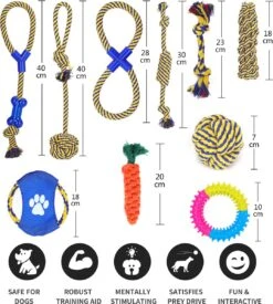 Nobleza Honden Speelgoed Set PLJ - 10 Stuks -Hondenserie Winkel 1076x1200 1