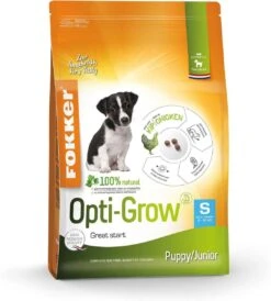 Fokker Dog Opti-Grow S Kip - Hondenvoer - 2.5 Kg 20 Fokker Dog Opti-Grow S Kip - Hondenvoer - 2.5 Kg -Hondenserie Winkel 1080x1200