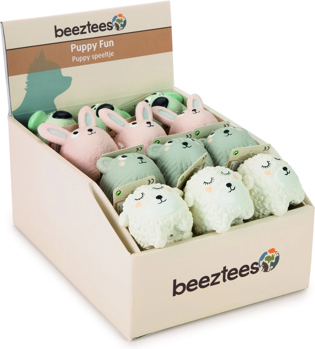 Beeztees Speeltje Voor Puppy Met Geluid 4 Beeztees Speeltje Voor Puppy Met Geluid - Afbeelding 2