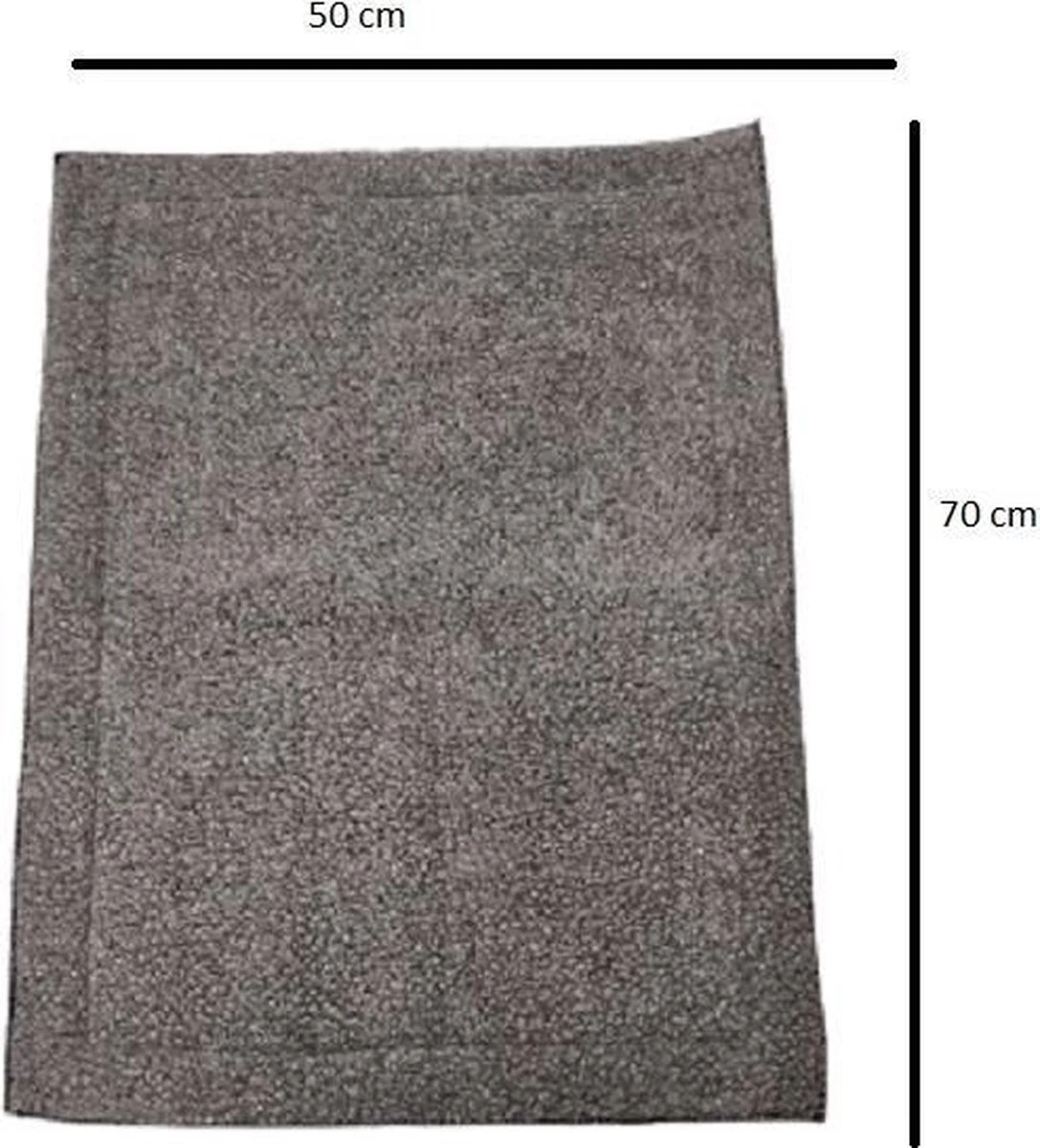 Benchkussen 70x50 Cm. Grijs. Eenvoudig Sheepskin Benchkussen. Geschikt Voor Benches Van 76 Cm. 4 Benchkussen 70x50 Cm. Grijs. Eenvoudig Sheepskin Benchkussen. Geschikt Voor Benches Van 76 Cm. - Afbeelding 2