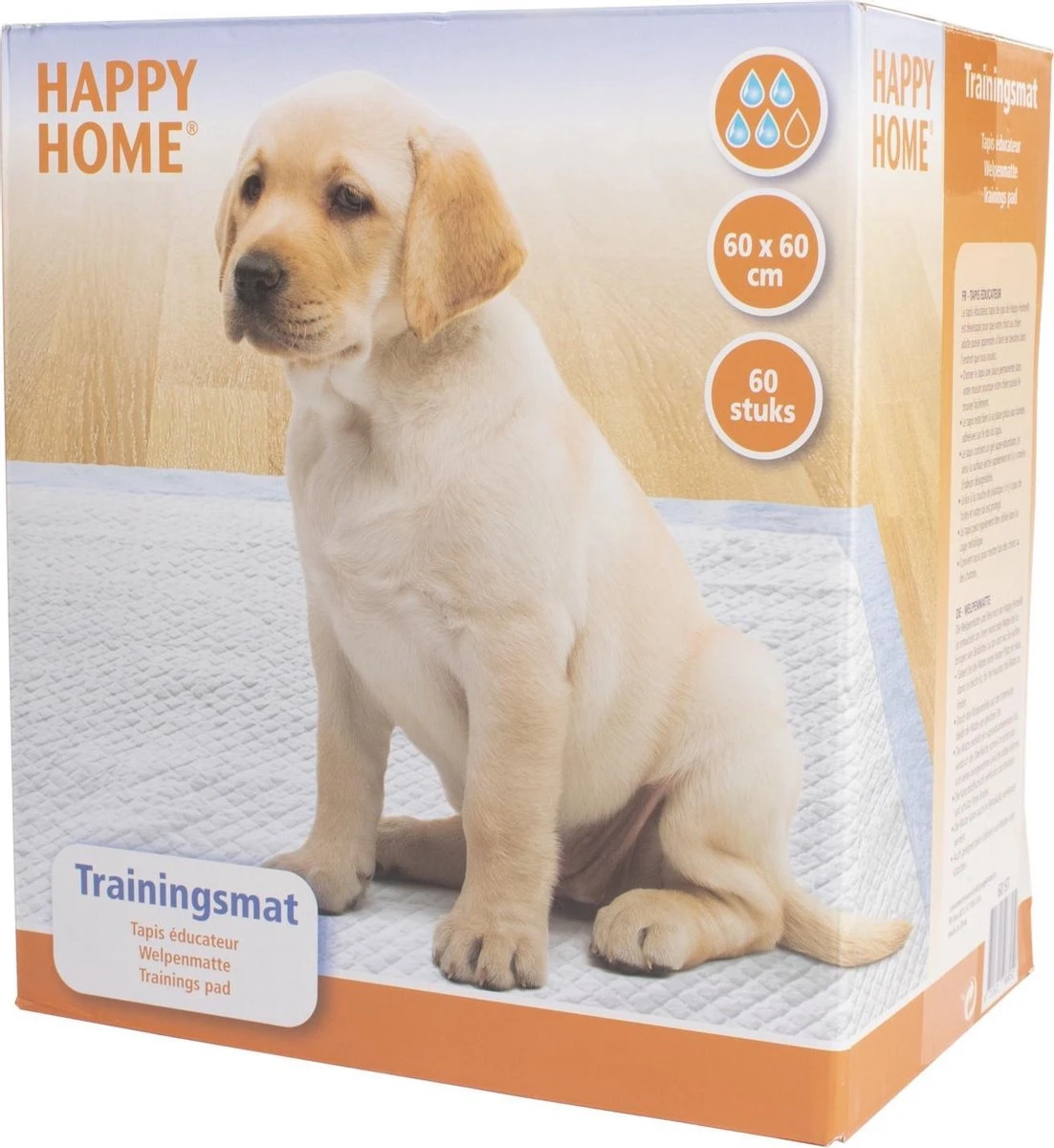 Happy Home Trainingsmat - Zindelijkstraining - 60 Stuks - 60X60 Cm 3 Happy Home Trainingsmat - Zindelijkstraining - 60 Stuks - 60X60 Cm