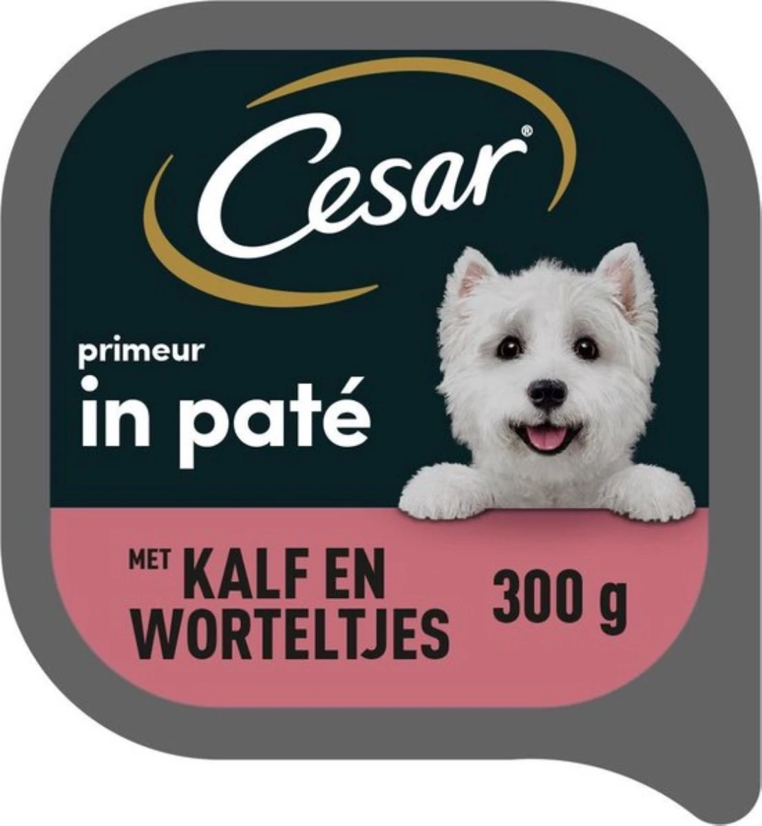 Cesar Primeur Paté Honden Natvoer - Kalf & Worteltjes - 10 X 300 Gr 3 Cesar Primeur Paté Honden Natvoer - Kalf & Worteltjes - 10 X 300 Gr