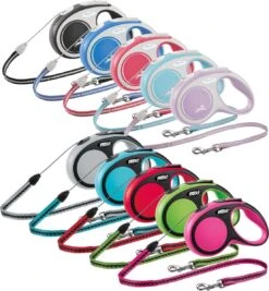 Flexi Rollijn New Comfort Koord M Zwart&Lichtgrijs - Hondenriem - 8 M -Hondenserie Winkel 1109x1200 4