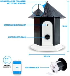 Vulpes Pets® Anti Blaf Apparaat Pro - Anti Blafband Voor Alle Honden - Luxe Hondentrainer - Diervriendelijk & Zonder Schok - Inclusief 9V Batterij - Waterbestendig - Ophangbaar - Instelbare Ultrasone Niveauregeling - 4 Standen -Hondenserie Winkel 1111x1200 1