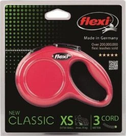 Flexi New Classic Koord - Hondenriem - Rood - S - 8 M - (<12 Kg) 33 Flexi New Classic Koord - Hondenriem - Rood - S - 8 M - (<12 Kg) -Hondenserie Winkel 1115x1200 3