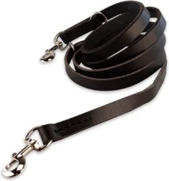 Multifunctionele Hondenriem - 220cm - Zwart - Leren Hondenriem - 100% Volnerfleer - Hondenriem Leer - Leiband Hond 14 Multifunctionele Hondenriem - 220cm - Zwart - Leren Hondenriem - 100% Volnerfleer - Hondenriem Leer - Leiband Hond -Hondenserie Winkel 1122x1200 1
