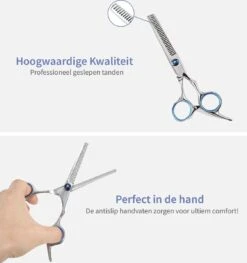 VoordeelShop 7-Delige Huisdier Knipset Met Etui - Trimmen Hond - Honden Schaar - Effileerschaar Hond - Huisdier Trimmer - Huisdier Knippen - Knipschaar Haar - Haar Schaar - Kapper - Kapperset - Scharenset -Hondenserie Winkel 1127x1200 6