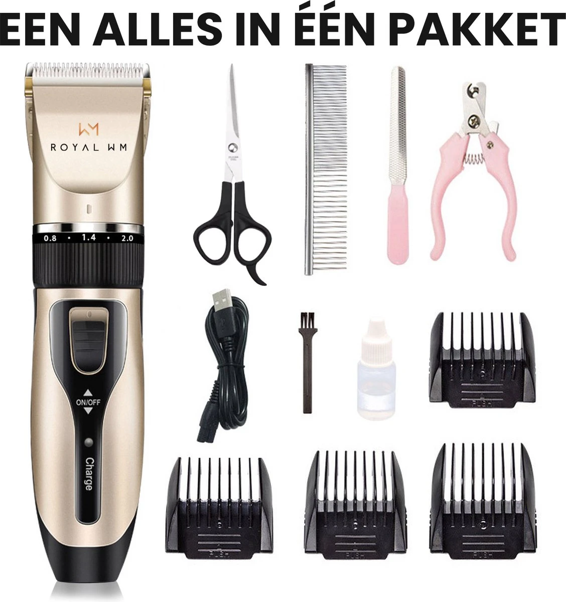 Hondentondeuse - Honden & Katten - Trimmer - Geluidsloos 3 Hondentondeuse - Honden & Katten - Trimmer - Geluidsloos