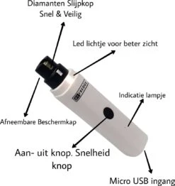 By Fredge® Elektrische Nagelvijl Voor Huisdieren - Nagel Trimmer Hond, Kat En Konijn - Nagelvijl Huisdieren - Nagel Vijl Kat - 100% Veilig - USB Oplaadbaar - Lage Vibratie En Geluid - Draadloos - Wit 14 By Fredge® Elektrische Nagelvijl Voor Huisdieren - Nagel Trimmer Hond, Kat En Konijn - Nagelvijl Huisdieren - Nagel Vijl Kat - 100% Veilig - USB Oplaadbaar - Lage Vibratie En Geluid - Draadloos - Wit -Hondenserie Winkel 1130x1200 4