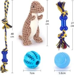 Nobleza Honden Speelgoed Set PLK - 5 Stuks 11 Nobleza Honden Speelgoed Set PLK - 5 Stuks -Hondenserie Winkel 1132x1200 1