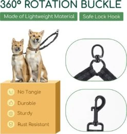 Nobleza Splitter Hondenriem - Dubbel Aanlijnriem Voor Honden - Splitter Verstelbaar - Zwart 14 Nobleza Splitter Hondenriem - Dubbel Aanlijnriem Voor Honden - Splitter Verstelbaar - Zwart -Hondenserie Winkel 1134x1200 2