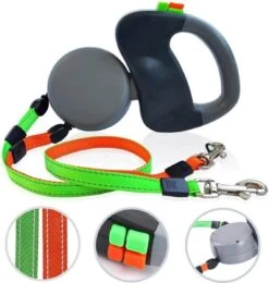 Merkloos Dubbele Hondenriem Voor Twee Honden - Grijs - Tot 22 Kg (per Hond) - 300 Cm 14 Merkloos Dubbele Hondenriem Voor Twee Honden - Grijs - Tot 22 Kg (per Hond) - 300 Cm -Hondenserie Winkel 1139x1200 1