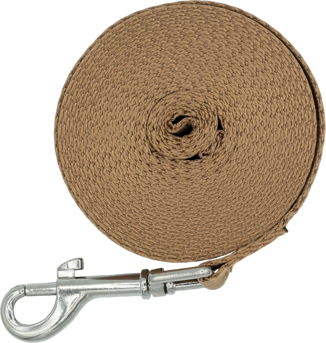 Hondenriem 5 Meter | Gerecycled Nylon | Lange Lijn | Trainingslijn | 2cm | Bruin 4 Hondenriem 5 Meter | Gerecycled Nylon | Lange Lijn | Trainingslijn | 2cm | Bruin - Afbeelding 2