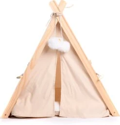 Dogs&Co Tippi Tent Voor Katten Of Kleine Honden Ecru -Hondenserie Winkel 1147x1200