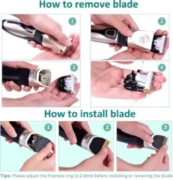 Merkloos Professionele Dierentondeuse - Scheerapparaat Voor Honden En Katten - Trimmer - 4 Opzetstukken - Oplaadbaar - Draadloos - Stil - Verschillende Haar En Vachtlengtes - Haartrimmer - Hondentrimmer - Honden Trimmer - Honden Knippen - Haren Knippen -Hondenserie Winkel 1154x1200 3