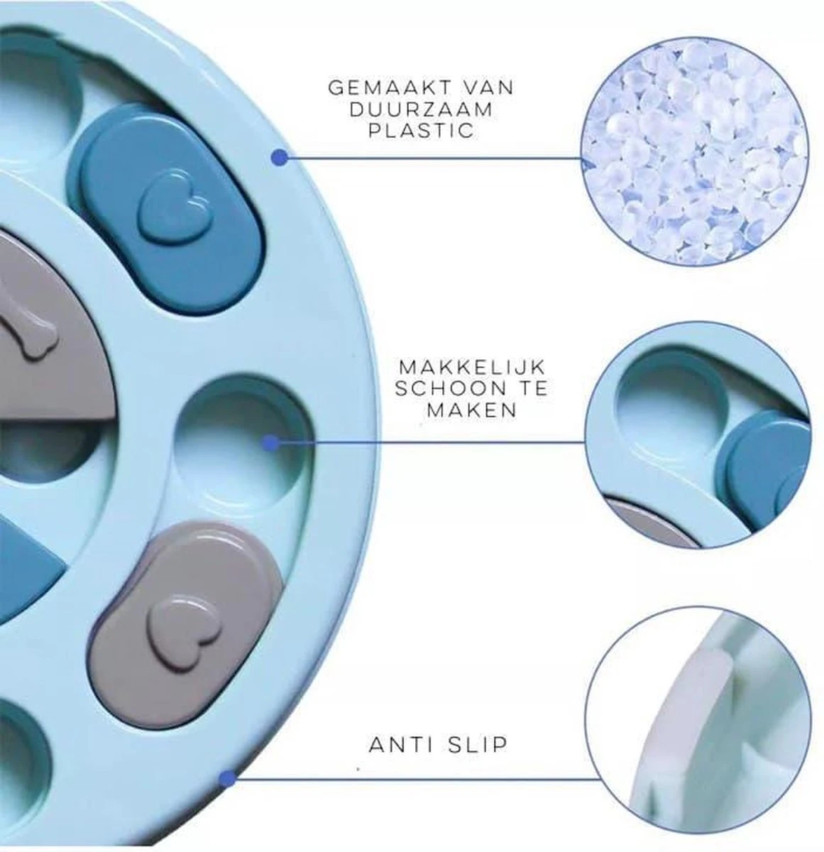 Joyha Honden Puzzel Met Gratis Hondenkam | Speelgoed | Speeltjes | Slow Feeder | Intelligentie | Denkspelletje | Puppyspeelgoed | Anti Schrokbak | Interactieve | Langzame Voerbak | Dog Puzzle | Hondenpuzzel 11 Joyha Honden Puzzel Met Gratis Hondenkam | Speelgoed | Speeltjes | Slow Feeder | Intelligentie | Denkspelletje | Puppyspeelgoed | Anti Schrokbak | Interactieve | Langzame Voerbak | Dog Puzzle | Hondenpuzzel - Afbeelding 9