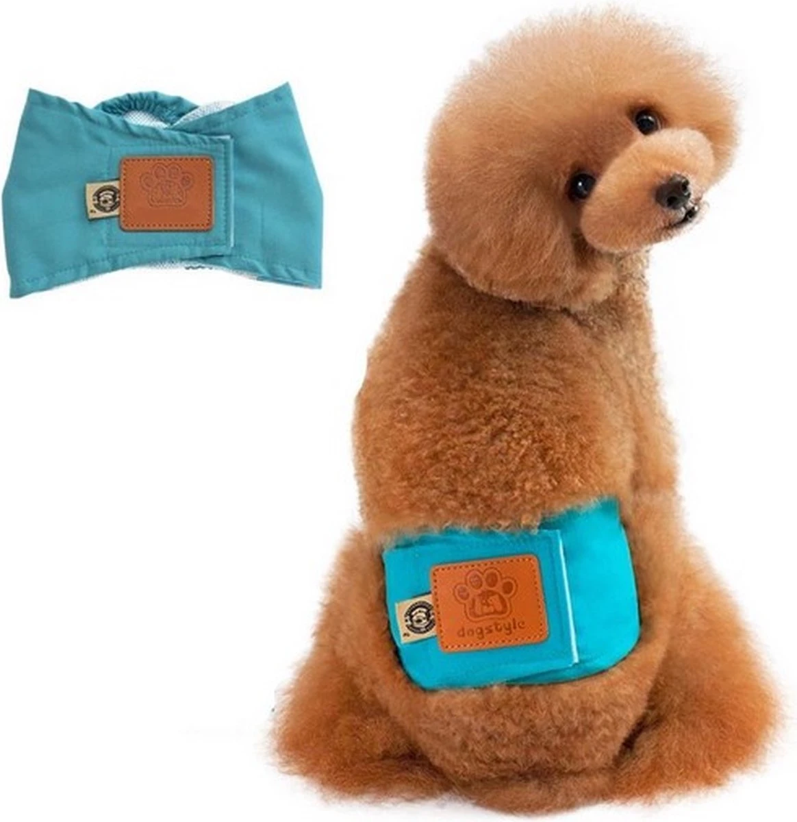 Merkloos Hondenluier Voor Kleine Hond - Luier Voor Reu - Buikband Maat S 27 Cm X 25 Cm 3 Merkloos Hondenluier Voor Kleine Hond - Luier Voor Reu - Buikband Maat S 27 Cm X 25 Cm