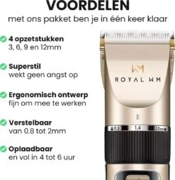 Hondentondeuse - Honden & Katten - Trimmer - Geluidsloos 15 Hondentondeuse - Honden & Katten - Trimmer - Geluidsloos -Hondenserie Winkel 1167x1200 4