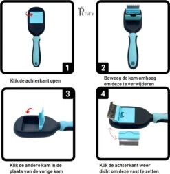 Petsify - Dierenborstel - Professionele 5 In 1 Hondenborstel - Voor Hond En Kat - Tweezijdig - Hondenkam - Kattenborstel - Kattenkam 14 Petsify - Dierenborstel - Professionele 5 In 1 Hondenborstel - Voor Hond En Kat - Tweezijdig - Hondenkam - Kattenborstel - Kattenkam -Hondenserie Winkel 1170x1200