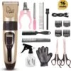 BeautyFit - 16-delig Hondentondeuse Set - Professionele Honden Trimset - Dieren Tondeuse Voor Dikke Vacht - Meest Complete Set - Inclusief 4 Opzetkammen - Hondenschaar - Mist Verstuiver - Handschoen Borstel - Nagelknipper -Hondenserie Winkel 1187x1200 15