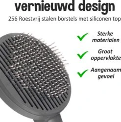 Pakeway Kattenborstel – Hondenborstel – Haarverwijderaar Voor Huisdieren – Kattenkam - Kortharig - Langharig - Inclusief Ebook! -Hondenserie Winkel 1188x1200 6