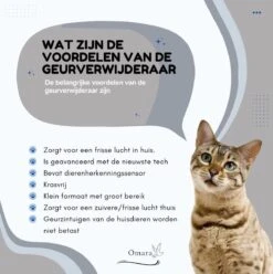 Omara Geurverdrijver – Kattenbak Geurverdrijver – 2023 Model- Oplaadbaar – 100% Krasvrij- Geurverwijderaar- Slimme Sensor 18 Omara Geurverdrijver – Kattenbak Geurverdrijver – 2023 Model- Oplaadbaar – 100% Krasvrij- Geurverwijderaar- Slimme Sensor -Hondenserie Winkel 1195x1200 13