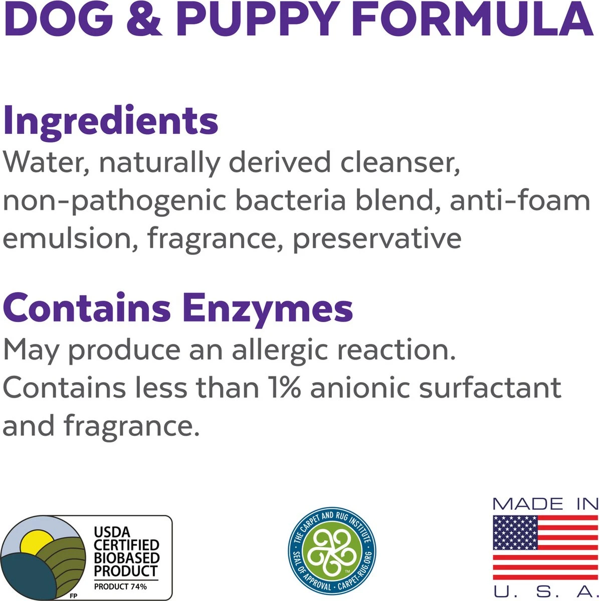 Urine Off Geur En Vlekverwijderaar Voor Hond En Puppy Urine - 1 ST à 500 ML 5 Urine Off Geur En Vlekverwijderaar Voor Hond En Puppy Urine - 1 ST à 500 ML - Afbeelding 3