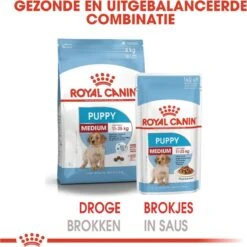 Royal Canin Shn Medium Puppy Pouch - Hondenvoer - 10 X 140 G 24 Royal Canin Shn Medium Puppy Pouch - Hondenvoer - 10 X 140 G -Hondenserie Winkel 1198x1200 8