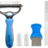 TwinQ Vachtverzorgingsset Hond/kat - Professionele 2-zijdige Ondervacht Kam - Klittenkam Voor Honden En Katten - Verwijderd Klitten En Voorkomt Haaruitval - Incl. Vlooienkam En Tandenborstel 1 TwinQ Vachtverzorgingsset Hond/kat - Professionele 2-zijdige Ondervacht Kam - Klittenkam Voor Honden En Katten - Verwijderd Klitten En Voorkomt Haaruitval - Incl. Vlooienkam En Tandenborstel -Hondenserie Winkel 1200x1004