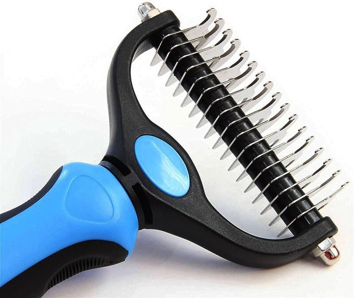 Professionele Ondervacht Kam Voor Hond En Kat S – Hondenborstel – Kattenborstel - Hondenkam –Anti Klit - Haarverwijderaar Voor Huisdieren - Pijnloos - Huisdiervriendelijk – Klittenkam - Voorkomt Haaruitval - Kleine Variant- Black Friday - Sinterklaas 7 Professionele Ondervacht Kam Voor Hond En Kat S – Hondenborstel – Kattenborstel - Hondenkam –Anti Klit - Haarverwijderaar Voor Huisdieren - Pijnloos - Huisdiervriendelijk – Klittenkam - Voorkomt Haaruitval - Kleine Variant- Black Friday - Sinterklaas - Afbeelding 5