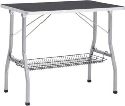 VIDAXL Hondentrimtafel Verstelbaar Met 2 Lussen En Opbergschap -Hondenserie Winkel 1200x1027 5