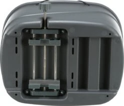 Trixie Fietsmand Voor Bagagedrager Met Draadkoepel Kunststof Grijs (46X36X47 CM) 34 Trixie Fietsmand Voor Bagagedrager Met Draadkoepel Kunststof Grijs (46X36X47 CM) -Hondenserie Winkel 1200x1028