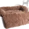 Dogs&Co Zachte Fluffy Hondenmat Voor Bank Maat L Khaki 120x90cm - Hondenmand -Hondenserie Winkel 1200x1030