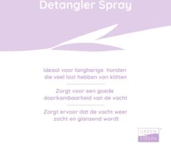 Greenfields Anti-Klit Spray Voor Honden - Ideaal Voor Honden Met Lange Of Krullende Vacht - 270 Ml -Hondenserie Winkel 1200x1067 5