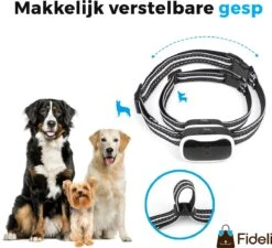 Fideli Anti Blafband - Zonder Schok - Grote En Kleine Honden - Oplaadbaar - LED Verlichte Band -Hondenserie Winkel 1200x1095 5