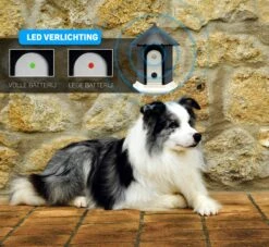 Vulpes Pets® Anti Blaf Apparaat Pro - Anti Blafband Voor Alle Honden - Luxe Hondentrainer - Diervriendelijk & Zonder Schok - Inclusief 9V Batterij - Waterbestendig - Ophangbaar - Instelbare Ultrasone Niveauregeling - 4 Standen -Hondenserie Winkel 1200x1102 3