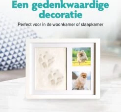 Honden Fotolijst Met Kleiafdruk - Gipsafdruk - Speelgoed Voor Dieren - Pootafdruk Hond - Puppy Speelgoed - Gipsafdruk Huisdier 16 Honden Fotolijst Met Kleiafdruk - Gipsafdruk - Speelgoed Voor Dieren - Pootafdruk Hond - Puppy Speelgoed - Gipsafdruk Huisdier -Hondenserie Winkel 1200x1113 3