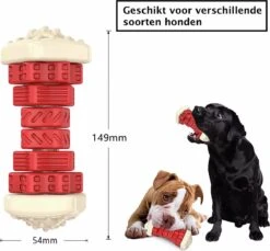 3-in-1 Hondenkauwbot - Gebitsverzorging - IQ Training - Voedsel Afgifte Functie - Geometrisch Ontwerp - Duurzaam & Milieuvriendelijk - Kauwbot - Honden - Hondenbot - Rood 11 3-in-1 Hondenkauwbot - Gebitsverzorging - IQ Training - Voedsel Afgifte Functie - Geometrisch Ontwerp - Duurzaam & Milieuvriendelijk - Kauwbot - Honden - Hondenbot - Rood -Hondenserie Winkel 1200x1114 9