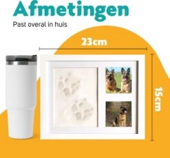 Honden Fotolijst Met Kleiafdruk - Gipsafdruk - Speelgoed Voor Dieren - Pootafdruk Hond - Puppy Speelgoed - Gipsafdruk Huisdier 12 Honden Fotolijst Met Kleiafdruk - Gipsafdruk - Speelgoed Voor Dieren - Pootafdruk Hond - Puppy Speelgoed - Gipsafdruk Huisdier -Hondenserie Winkel 1200x1116 3