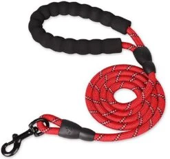 Merkloos Hondenriem - Reflecterende Hondenriem - Rood