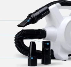 Hondenfohn - Waterblazer Met Draaiknop - 2400W Vermogen Met Warme En Koude Stand - Wit -Hondenserie Winkel 1200x1130 1