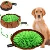 VEDIC® - XL Snuffelmat Groen/Bruin - Hondenspeelgoed- Antischrok - 45 CM - Hondenspeelgoed - Honden En Katten - Intelligentie - Slow Feeder - Voerbak -Hondenserie Winkel 1200x1133